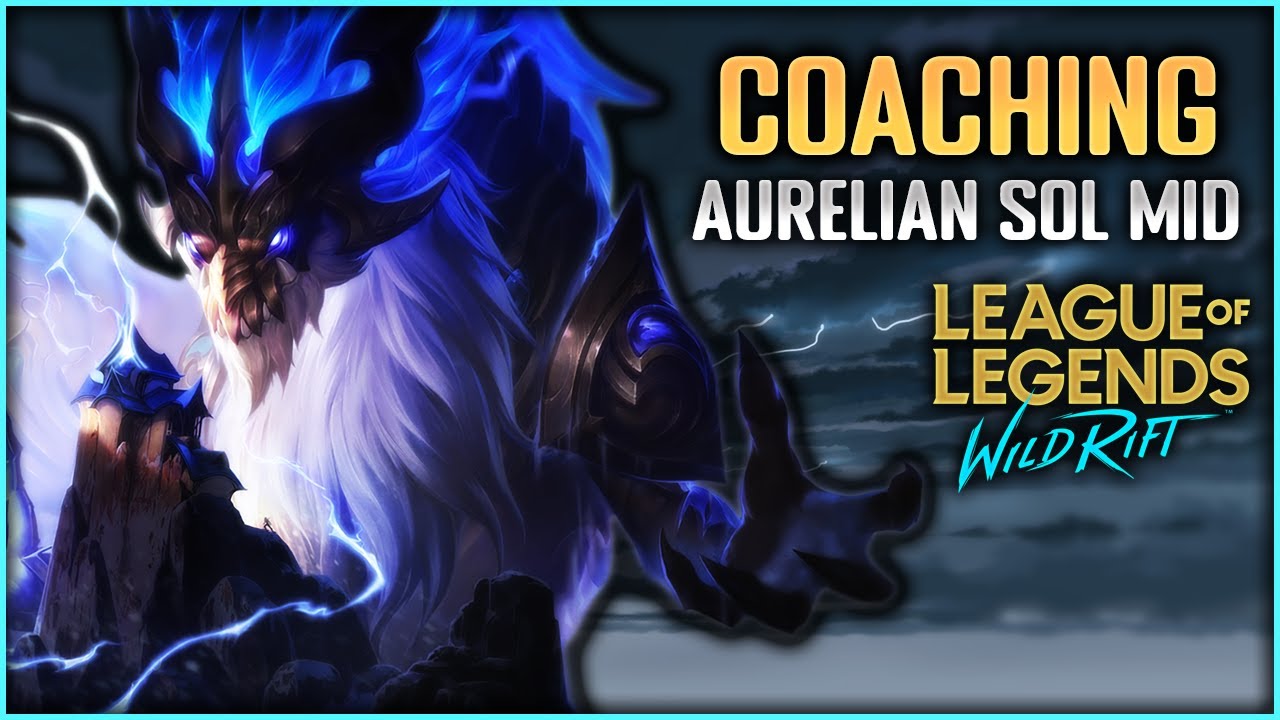 This Players Team's Mental [BOOMS] - Wild Rift Coaching - Aurelion Sol ...