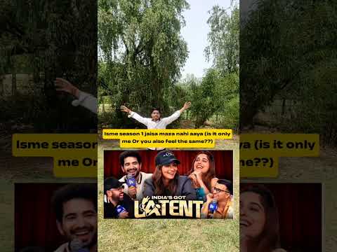 What's your opinion?? #samayraina #samayrainacomedy #latentseason2 #igl2 #indiasgotlatent