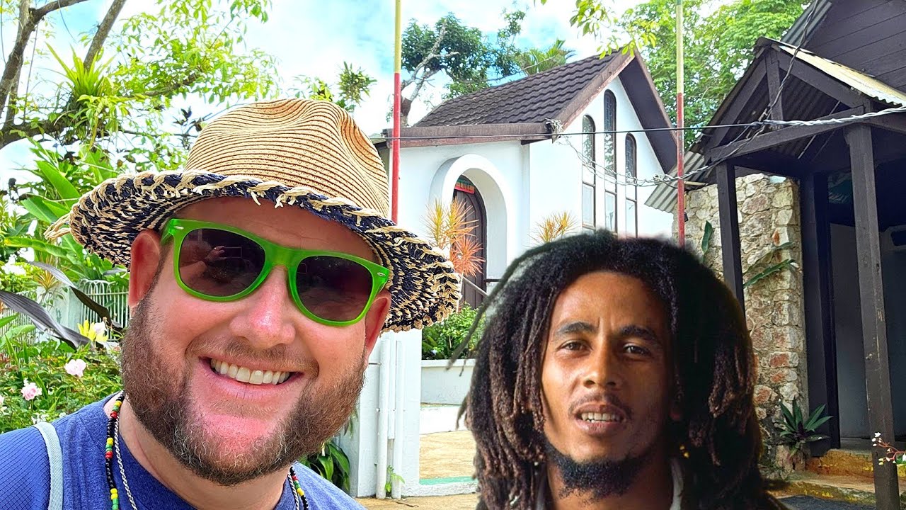 Inside BOB MARLEY's Mausoleum, Childhood House, Birth House, & Rock Stone Pillow