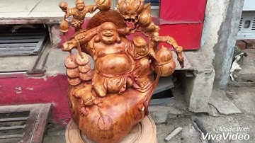 TƯỢNG GỖ DI LẶC TAM TIỂU CHUN SỤN HƯƠNG-HÀNG VIP-XƯỞNG TƯỢNG GỖ-ĐỖ TIẾN THÀNH-ZALO/CALL:0868688137