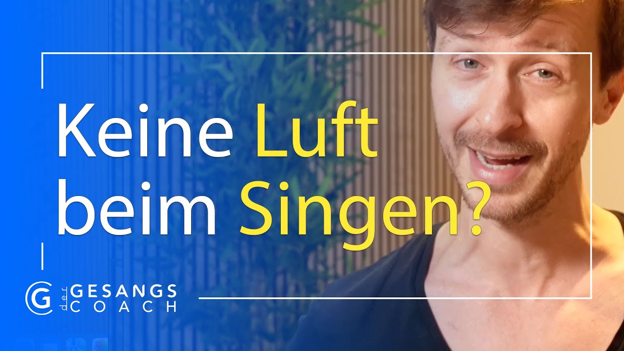 Warum du beim Singen aus der PUSTE kommst – niemand sagt dir DAS…