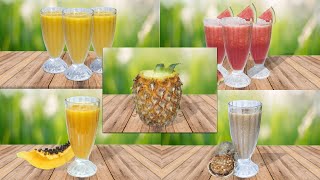 fruit juice | Homemade fruit juice | Juice |  How to make  fruit juice