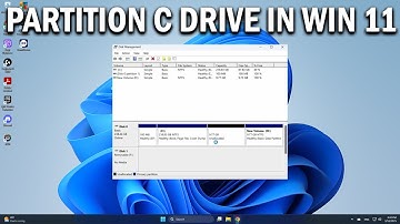 How To Partition C Drive in Windows 11 Without Formatting - Easy Fix