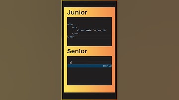 Junior vs Senior Dev 👻 | #coding #html #javascript