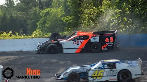 June 25 Peterborough Speedway Modifieds heat 1