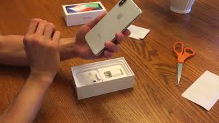 Iphone X launch day unboxing review