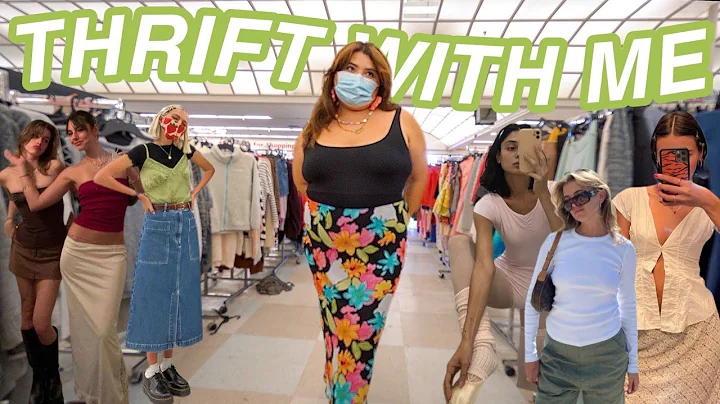 thrifting a *HUGE* thrift store before it opens! +...