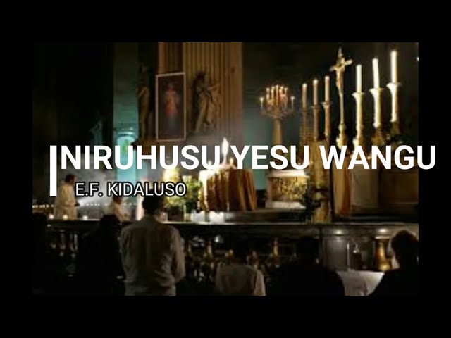 Niruhusu Yesu (with lyrics) by EF Kidaluso class=