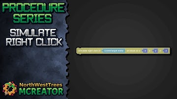 Simulated Block Interactions | MCreator Procedure Series