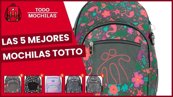 TOTTO Mochila Escolar Con Ruedas Bomper Trik L