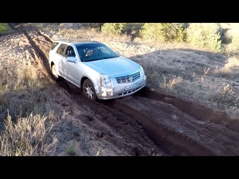 Cadillac SRX Off Road in Russia.