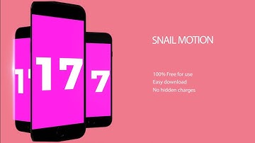 Free 3D mobile app promo after effects template free - Snail Motion