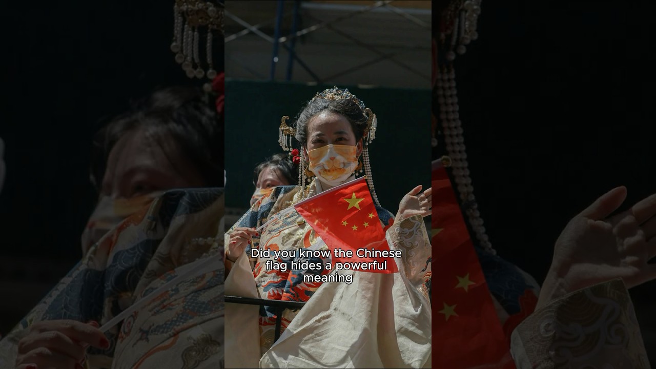 The hidden meaning behind China’s flag 🇨🇳 