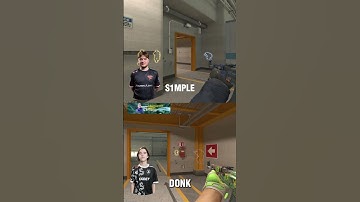 DONK vs S1MPLE duel  #knifex #counterstrike2 #cs2 #csgo #cs2clip #donk #faceit #faceit10lvl