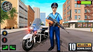 Police Moto Bike Chase Crime Shooting Games #6 - Android Gameplay screenshot 5