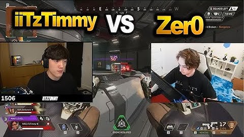 Zer0 vs iiTzTimmy in ALGS Scrims!! iiTzTimmy Played with Verhulst