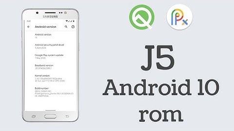 How to install android 10 custom rom in samsung j5