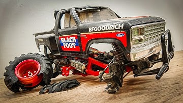 Restoration Of DESTROYED Ford RC Truck | Repaired and Upgraded