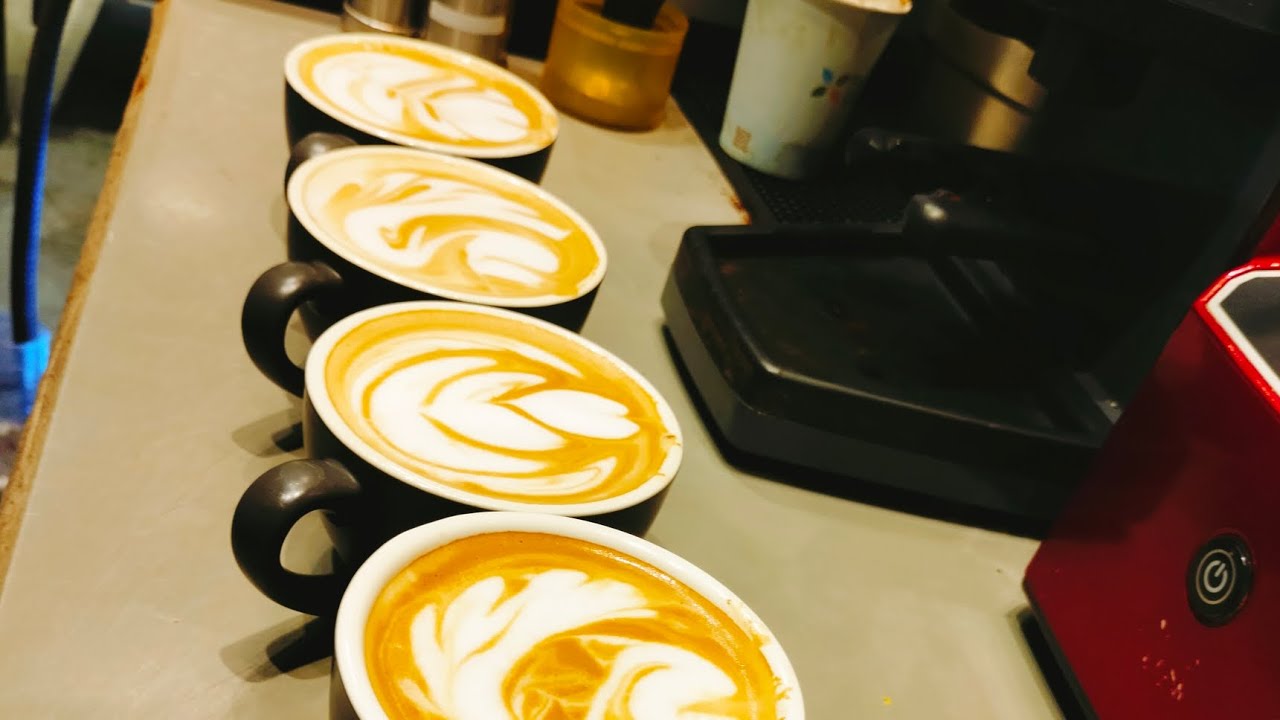 Coffee art YouTube