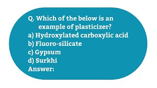 Which of the below is an example of plasticizer