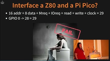 Ik heb een Z80 op een Pi Pico aangesloten en dit is hoe het gebeurde: Emma Delescolle