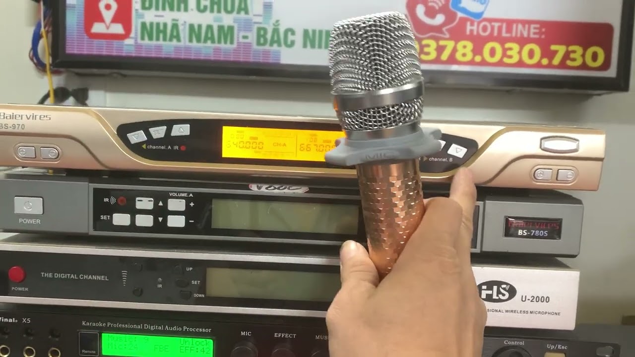 Hướng dẫn sử dụng míc baier, chi tiết, tổng quát nhất các tính năng của dòng baier. Lh 0378030730