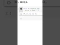 MCQ 6 #coding #python #lovebabbardsasheet #dsa #reels #shorts #codinglife #study #pythonprogramming