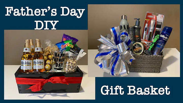 Father’s Day Gift Ideas | DIY Gift Baskets | Cricut Project| Gift ideas for him