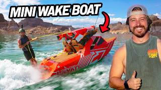 WIR TESTEN DAS WELTWEIT ERSTE MINI-WAKEBOARD-BOOT!