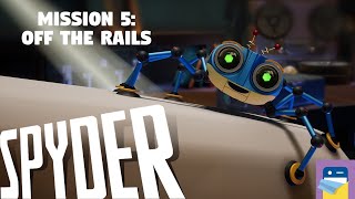 Spyder: Level 5 Off the Rails Walkthrough Guide & Apple Arcade iOS Gameplay (by Sumo Digital)