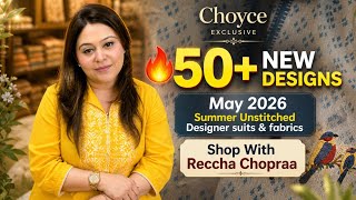 ✨ CHOYCE LIVE | 4th May Launch | 51 Designer Suit Sets screenshot 3