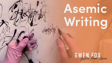 Unlocking Asemic Art: The Hidden Language in Painting!
