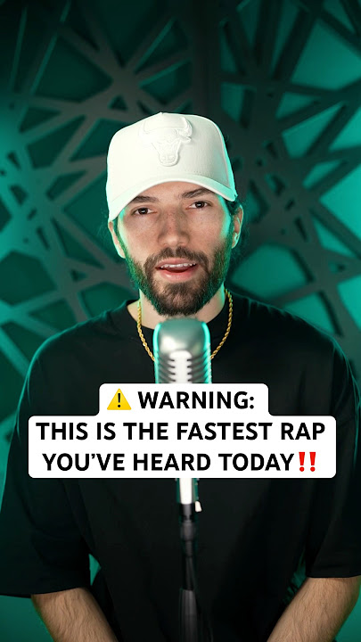 ⚠️ WARNING: THIS IS THE FASTEST RAP YOU’VE HEARD TODAY‼️ #music #rap #rapper #originalsong #hiphop