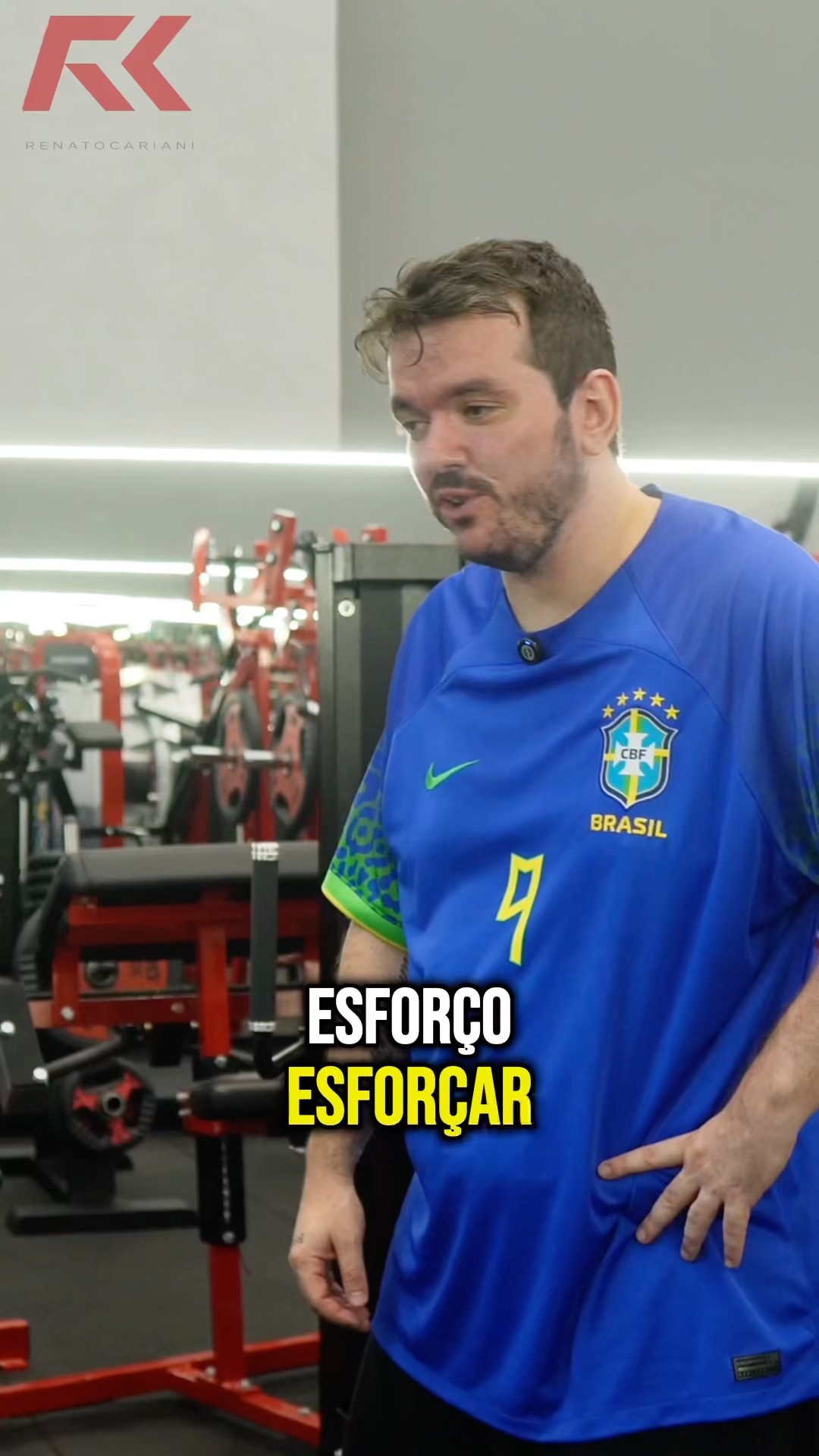 SERÁ QUE O GAULES VAI CONSEGUIR? #juliobalestrin #gaules #renatocariani #academia #treino #shape