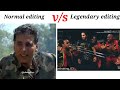 Normal editing vs legendary editing pro max