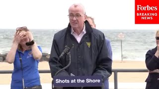 New Jersey Gov. Phil Murphy Holds A COVID-19 Press Briefing