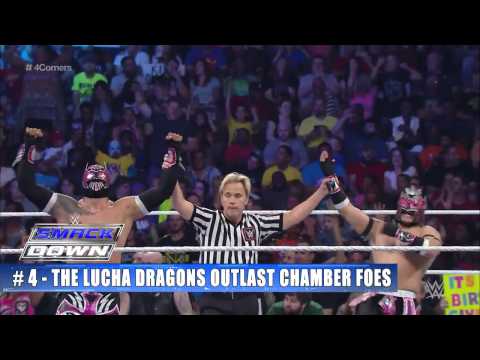 Top 10 WWE SmackDown moments :May 21 2015