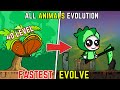 All Animals Evolution With 40 Level !!! || Evoworld.io