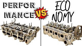 CYLINDER HEAD Face Off  4AGE vs 4AFE  DETAILED Comparison