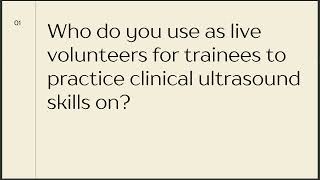 SAEM24: Best Practices for Med Students as Simulation Participants in POCUS Training