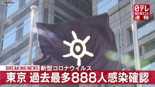 12月24日【速報】東京都で新たに８８８人感染確認 過去最多