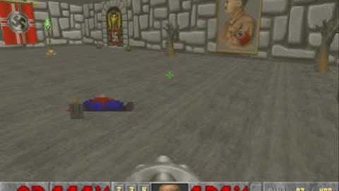 Doom II - MAP31 "Wolfenstein" (Secret Level)