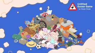 【Untitled Goose Game ～いたずらガチョウがやって来た！～】人間にいたずら？あくまでひつじの本領発揮しなくっちゃ！の初見プレイ【春ノ迷迷/One Lyric】