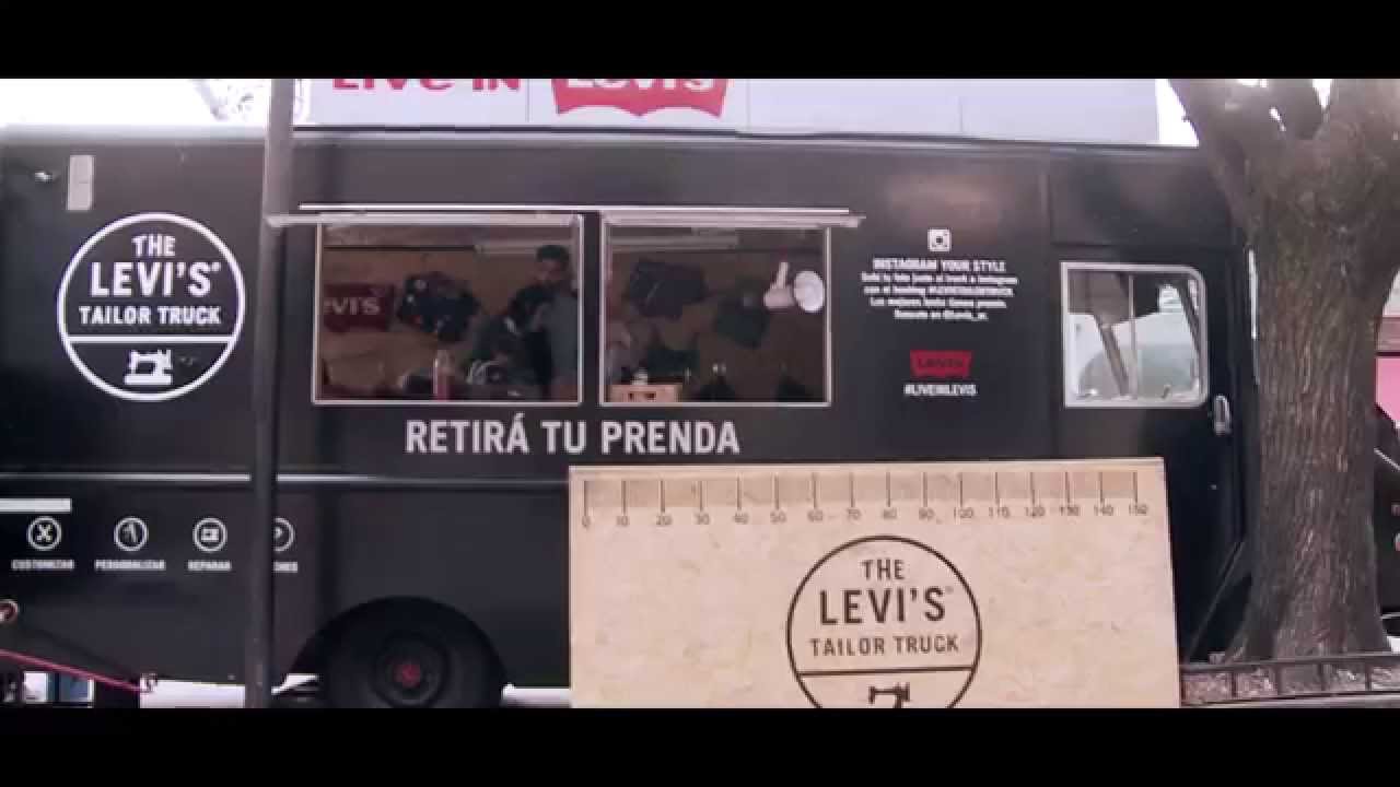 Levi's Tailor Truck en #TiendaFitzrovia. - YouTube