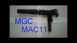往年のモデルガン紹介 MGC M11 イングラム ( MAC11) - YouTube