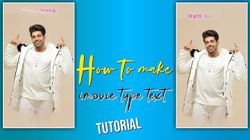 How to make trending iMovie type Text animation status tutorial | Alight Motion Tutorial | Xml file