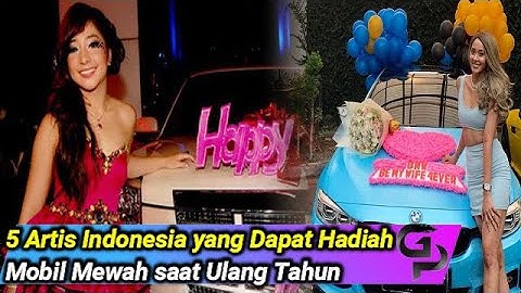 5 Artis Indonesia yang Dapat Hadiah Mobil Mewah