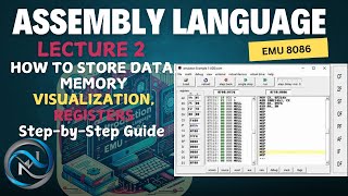 Assembly Language Tutorial #2 | How to Store Data, Visualize Memory, and Understand Registers