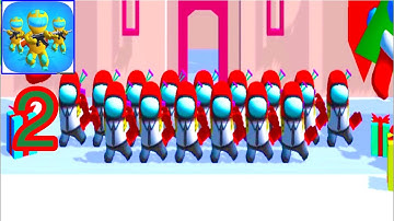 Imposter Clash 3D gameplay walkthrough part-2 Level 16-30 (iOS/Android)