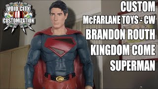 Custom McFarlane CW KINGDOM COME SUPERMAN Action Figure
